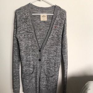 Hollister Grey Cardigan